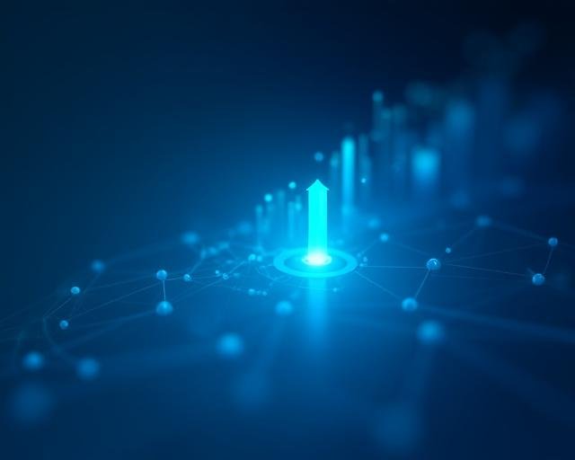 Strategic data visualization and market growth charts